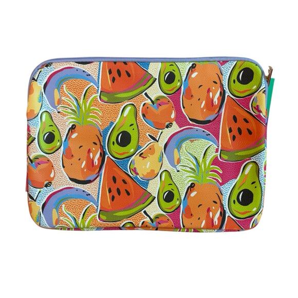 New Tabitha Brown Tropical Fruit Tech Case Pouch 10” x 14” - Picture 2 of 6